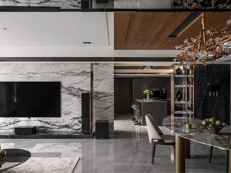 85坪現代風輕奢宅